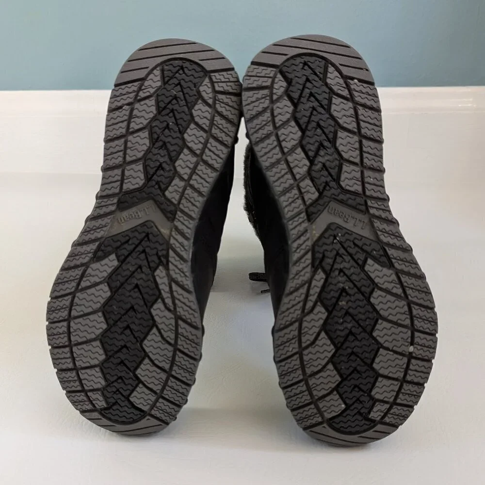 L.L.Bean Snowfield Women's Tall Quilted Boots Size 6